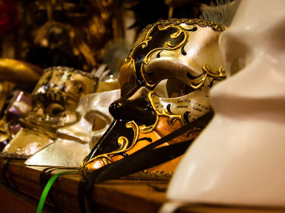 Maschere di Venezia. Bauta