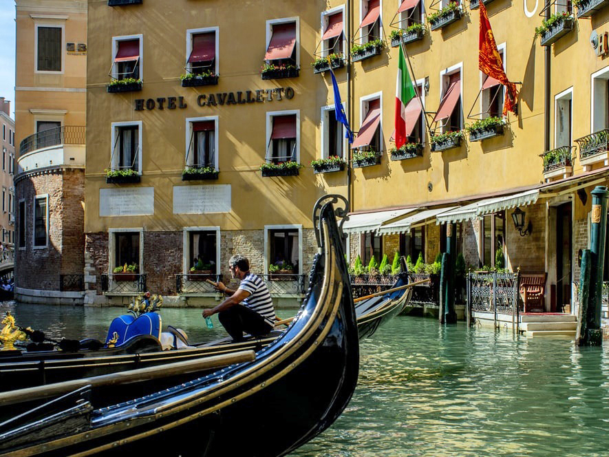 Отели Венеции в центре. Hotel Cavalletto