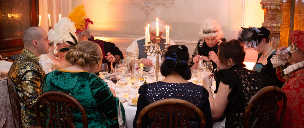 party venezia carnevale cena gala fotoLCV