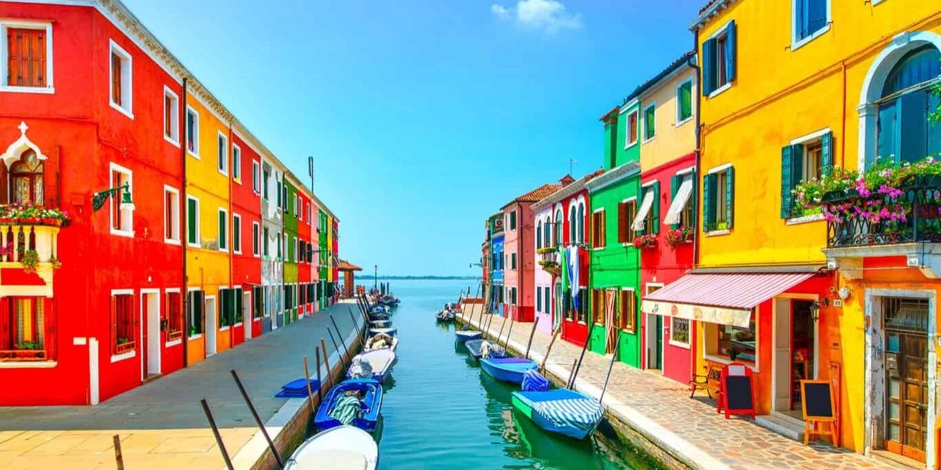 Insel Burano Venedig